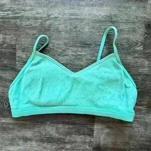 Abercrombie Kids Bathing Suit Top Green Size 13/14